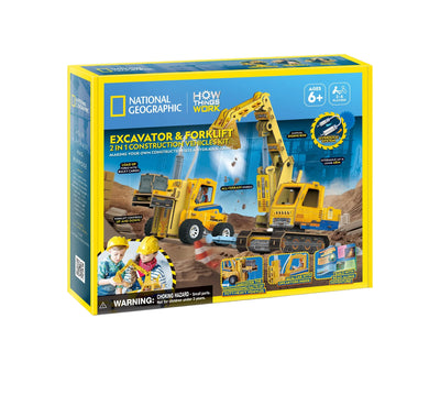National Geographic Excavator & Forklift