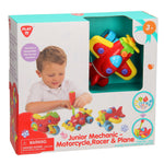 PLAY GO JUNIOR MECHANIC - MOTORCYCLE, RACER, PLANE