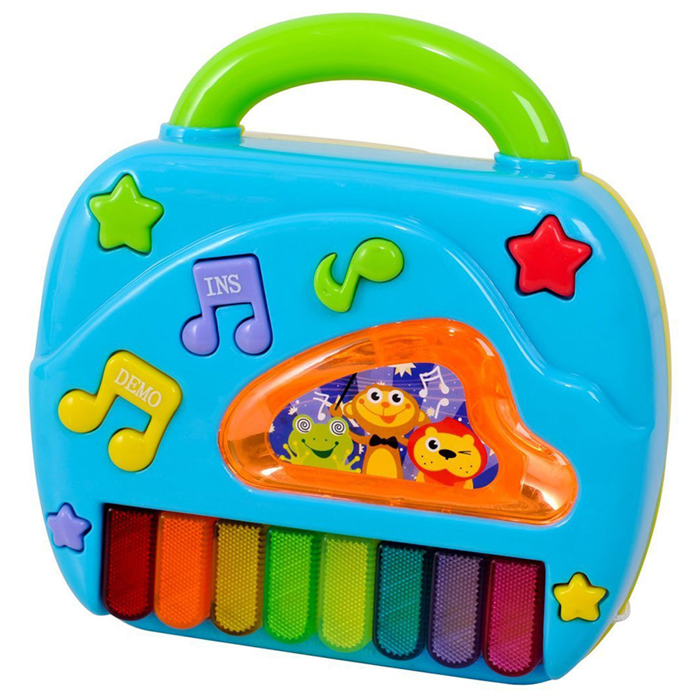 Play Go 2-in-1 Telephone & Piano – Battery Operated Musical Toy for Kids