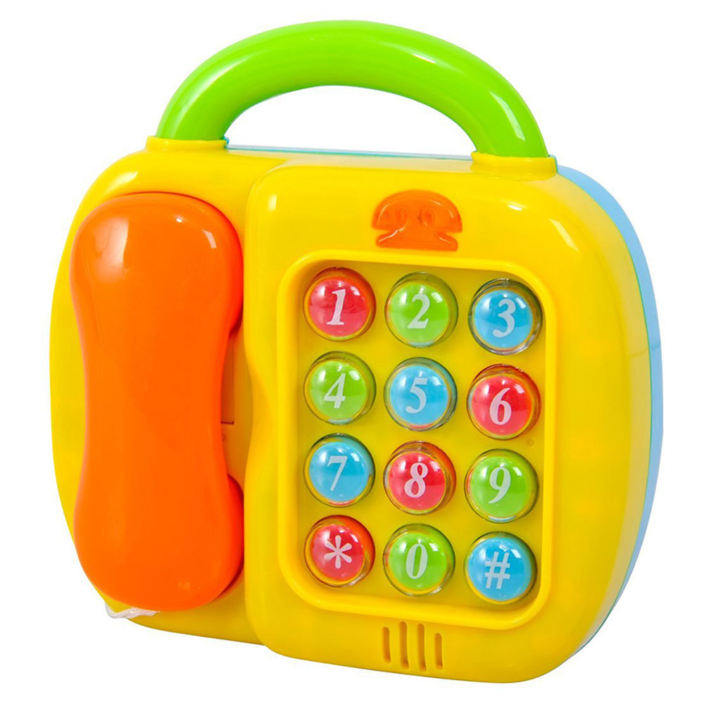 Play Go 2-in-1 Telephone & Piano – Battery Operated Musical Toy for Kids