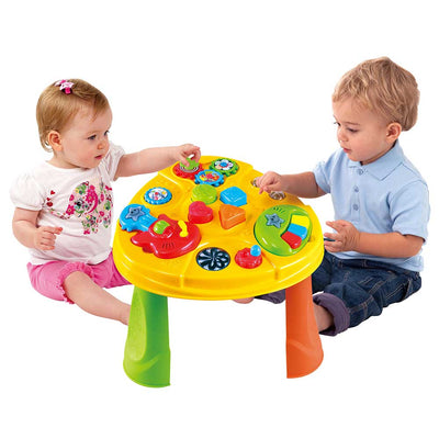 Play Go Jamming Fun Music Table – Battery Operated Musical Activity Toy for Kids