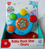 PLAY GO BABY ROCK STAR - DRUM B/O