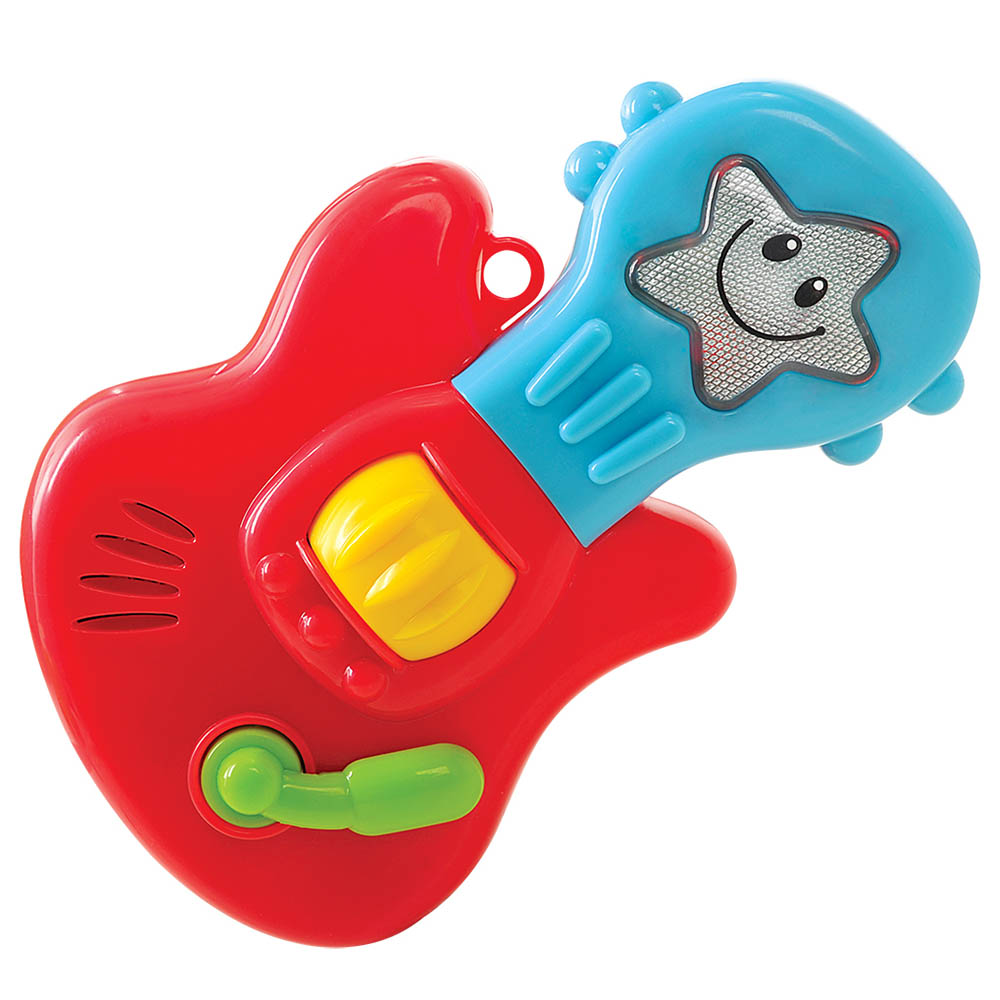 Play Go Baby Rock Star Guitar – Battery-Operated Musical Toy for Babies