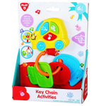 PLAY GO KEY CHAIN ACTIVITIES B/O (3 BASIC KEYS, LDPE)