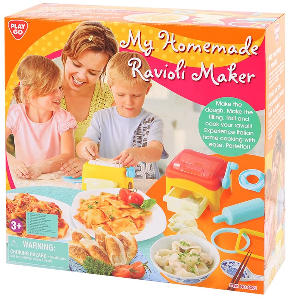 Play Go My Homemade Ravioli Maker – Kids Pretend Cooking & Kitchen Toy