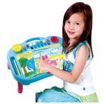 Play Go Draw & Carry Desk – 19-Piece Portable Art Set for Kids