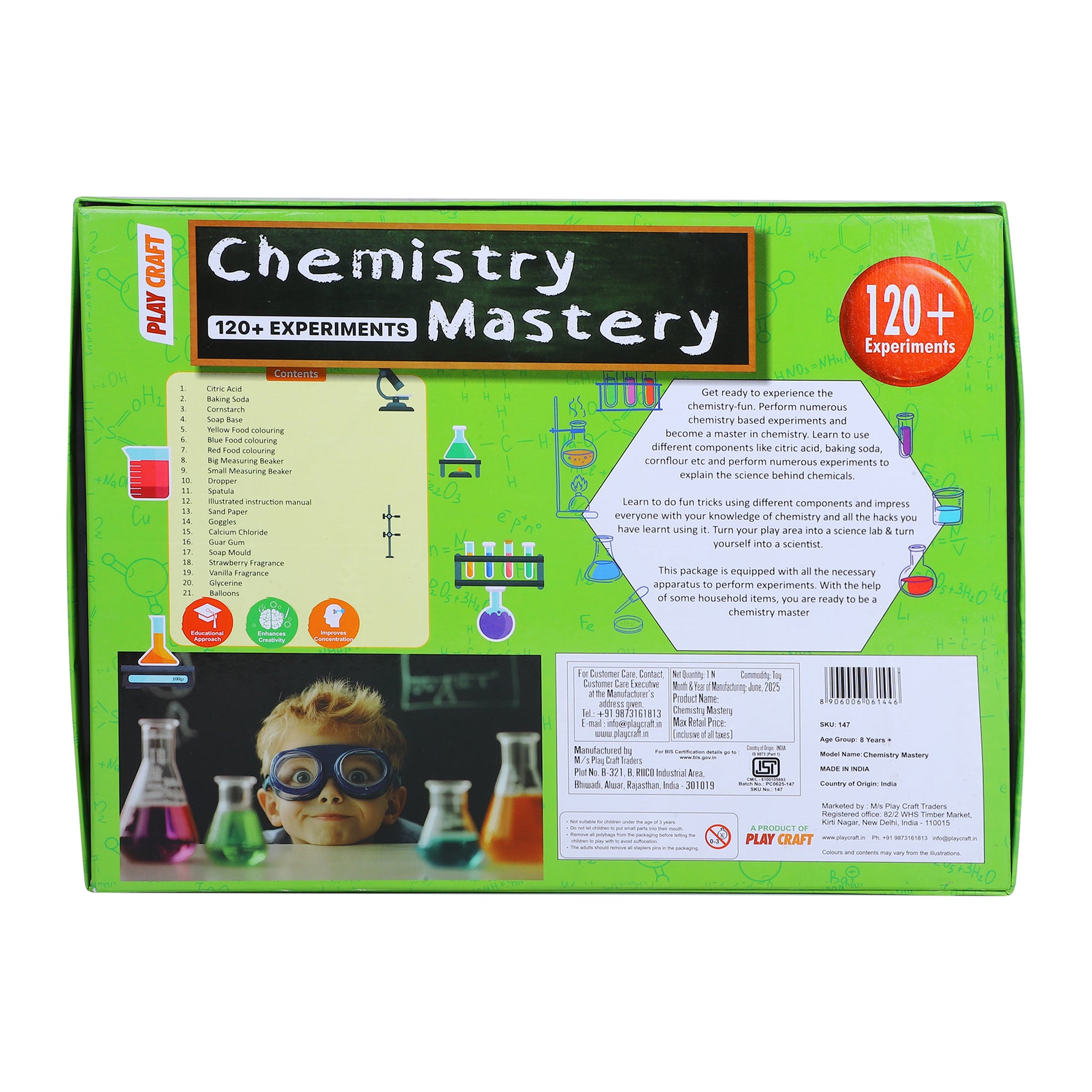 Play Craft Chemistry Mastery – 125+ Experiments
