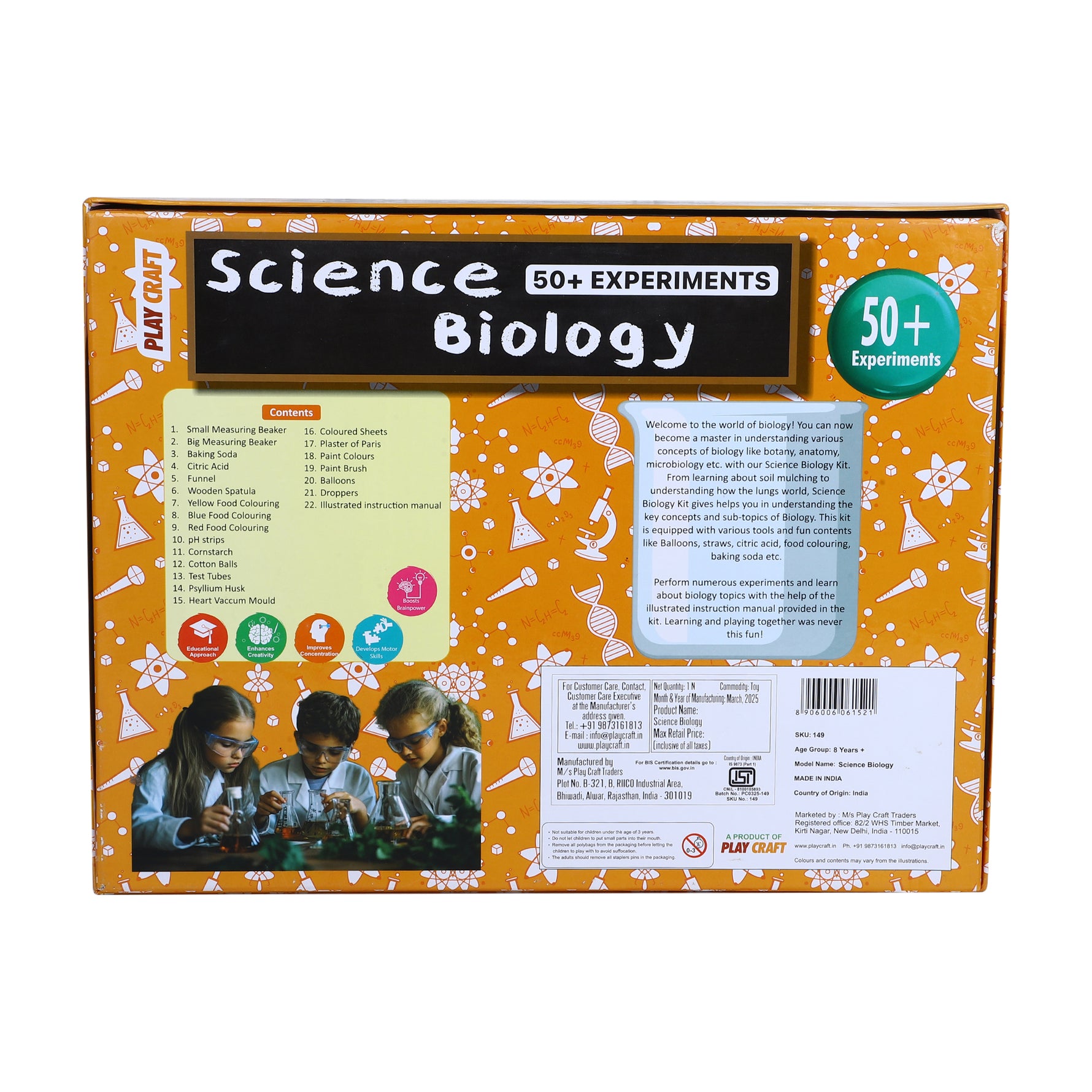 Play Craft Science Biology – 70+ Experiments
