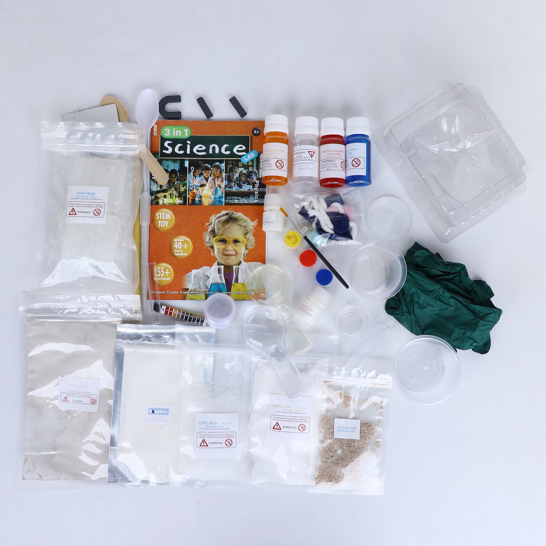 Play Craft 3-in-1 Science Lab – 155+ Experiments