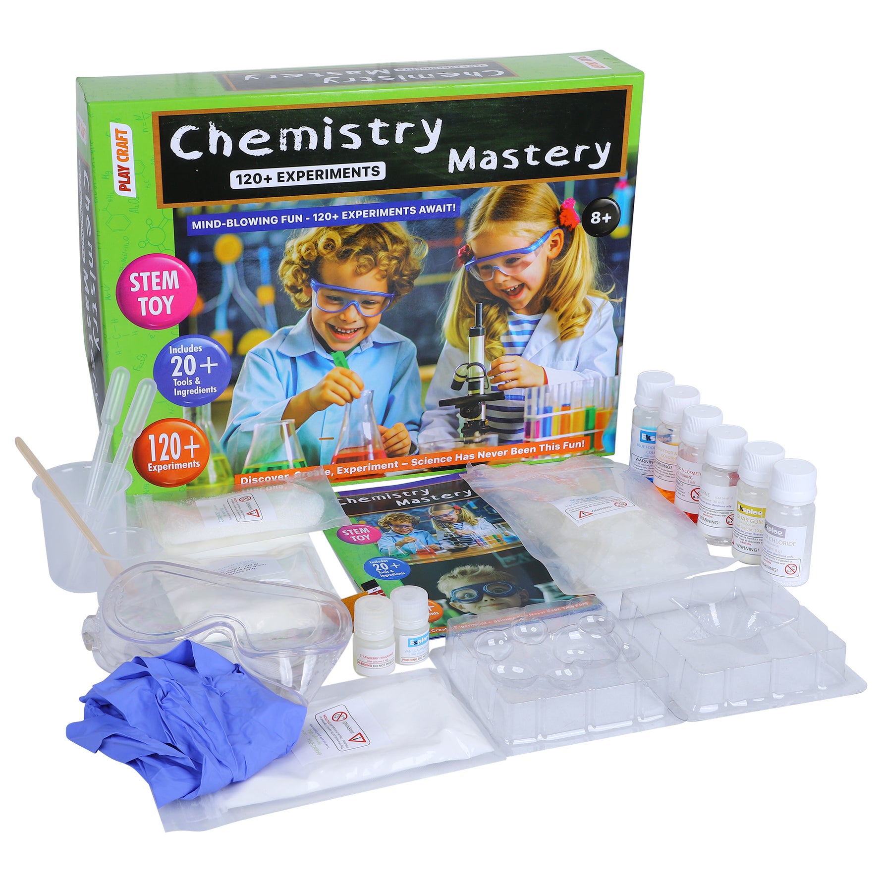 Play Craft Chemistry Mastery – 125+ Experiments