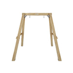 Growing Giraffe Wooden Swing Set | Height-Adjustable Frame for Toddlers | LK77