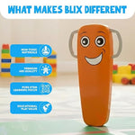 BLIX Queaky Charge – Rechargeable STEM Circuit Toy (Orange)