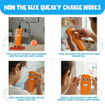 BLIX Queaky Charge – Rechargeable STEM Circuit Toy (Orange)
