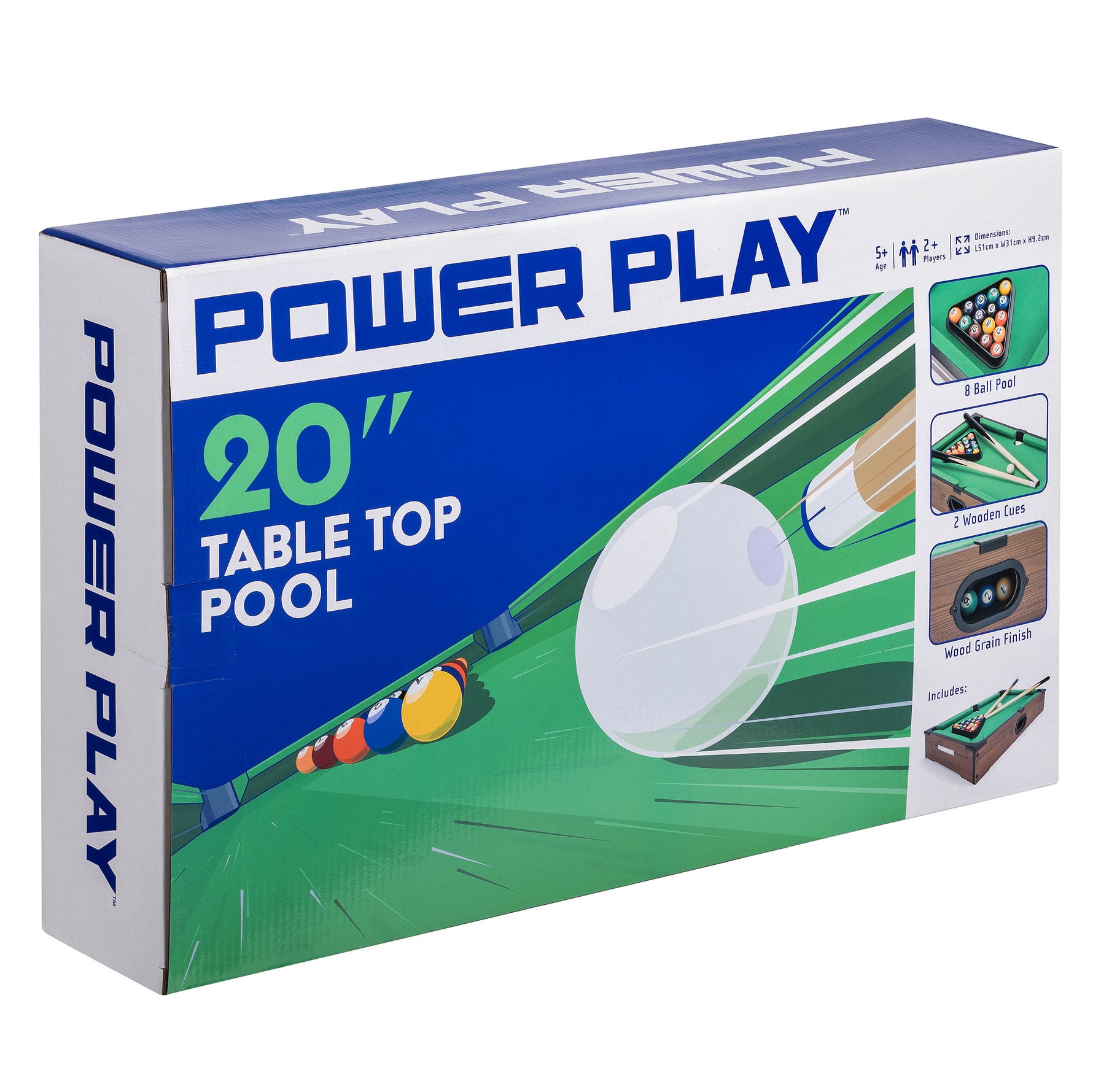Powerplay 20" Pool Table Game