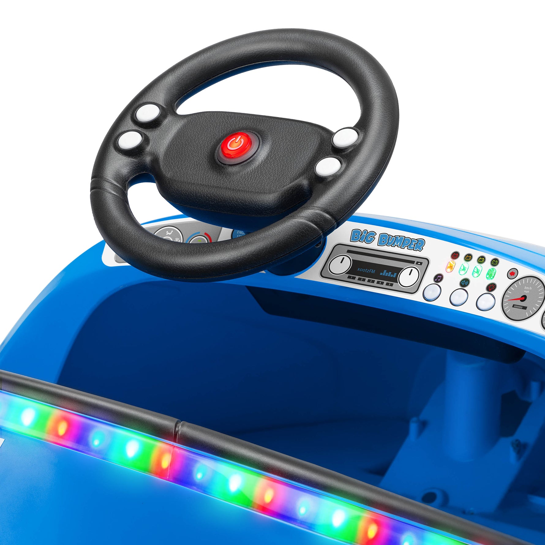 Xootz 12V Bumper Buddies – 2-Seater Electric Ride-On
