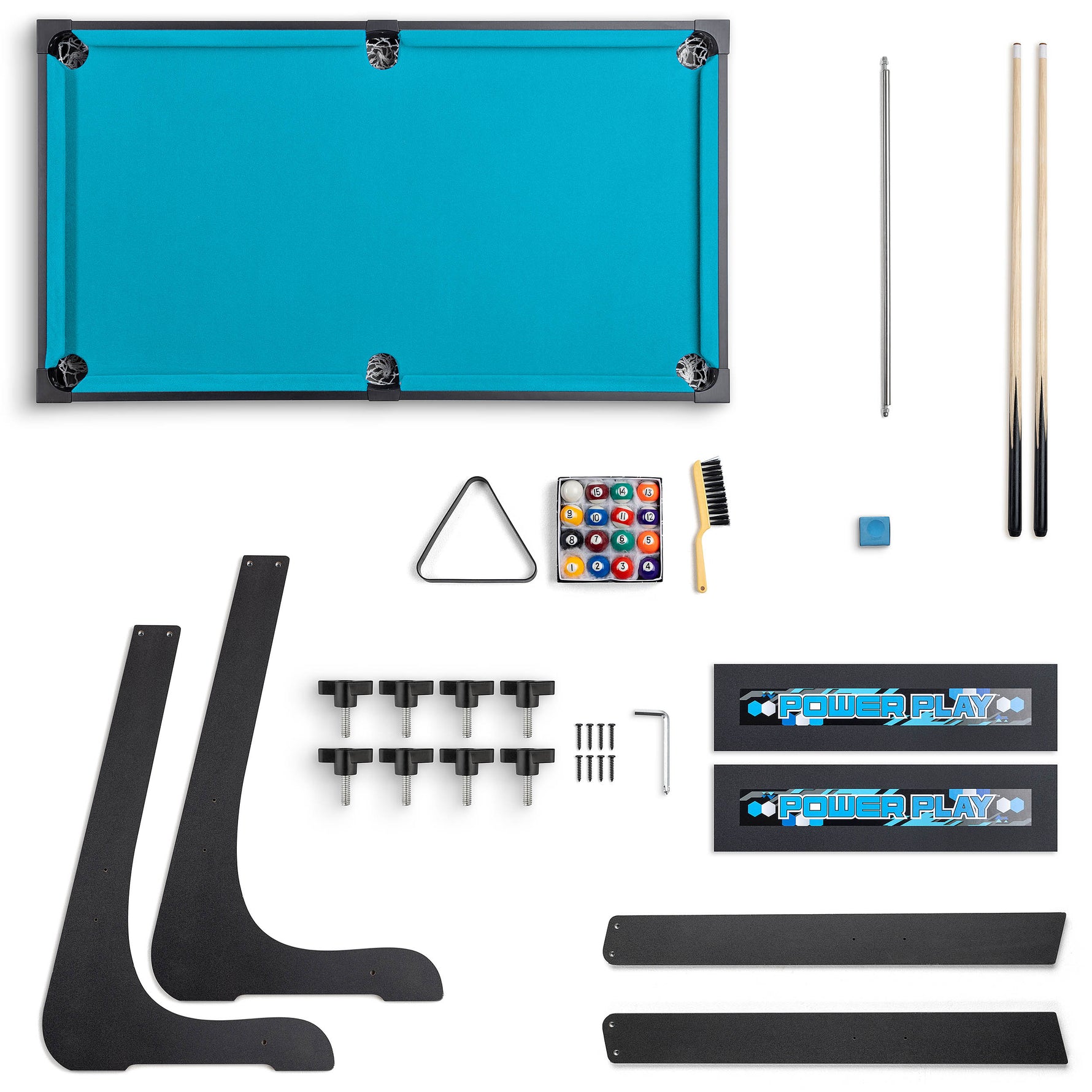 Powerplay 3ft Pool Game Table – Folding