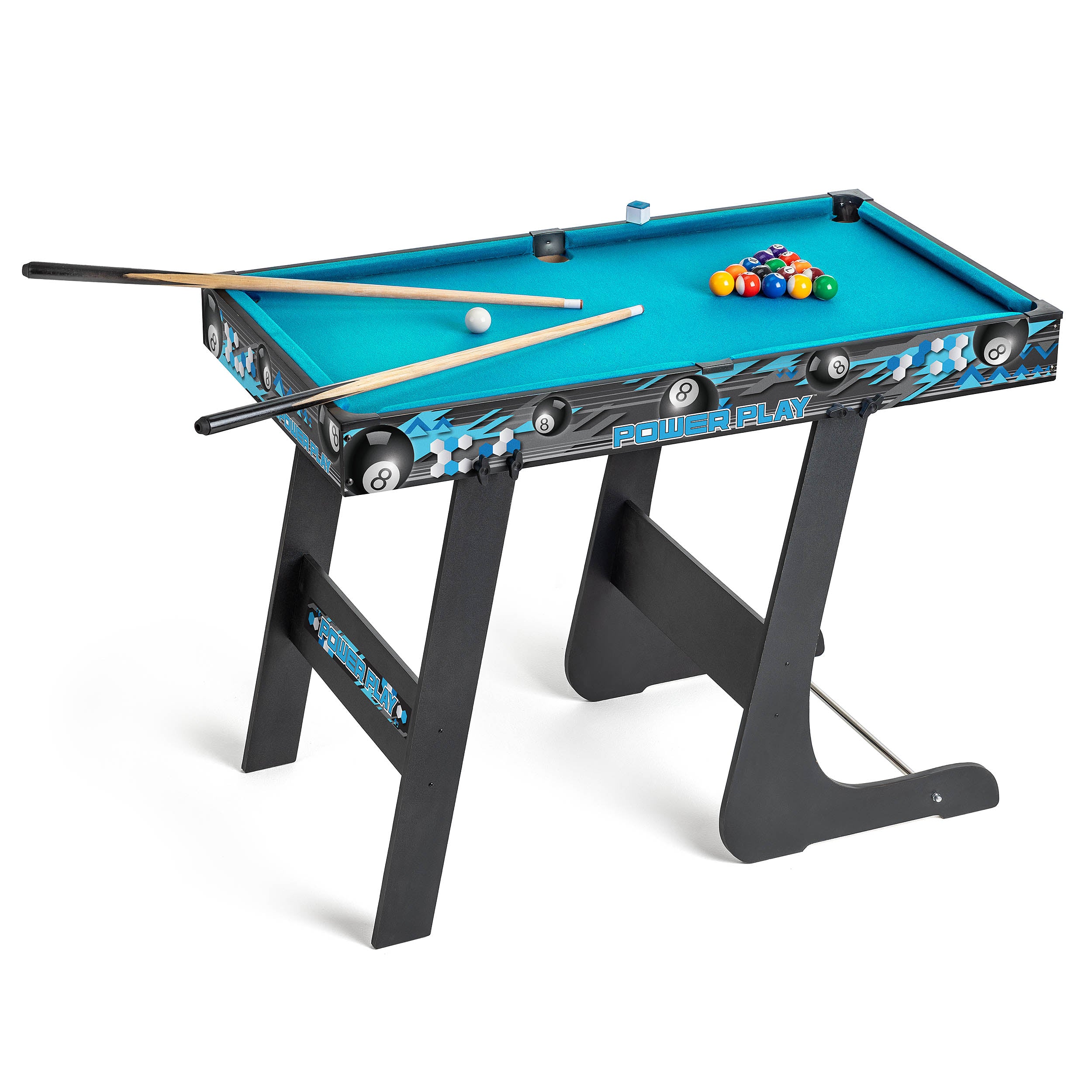 Powerplay 3ft Pool Game Table – Folding