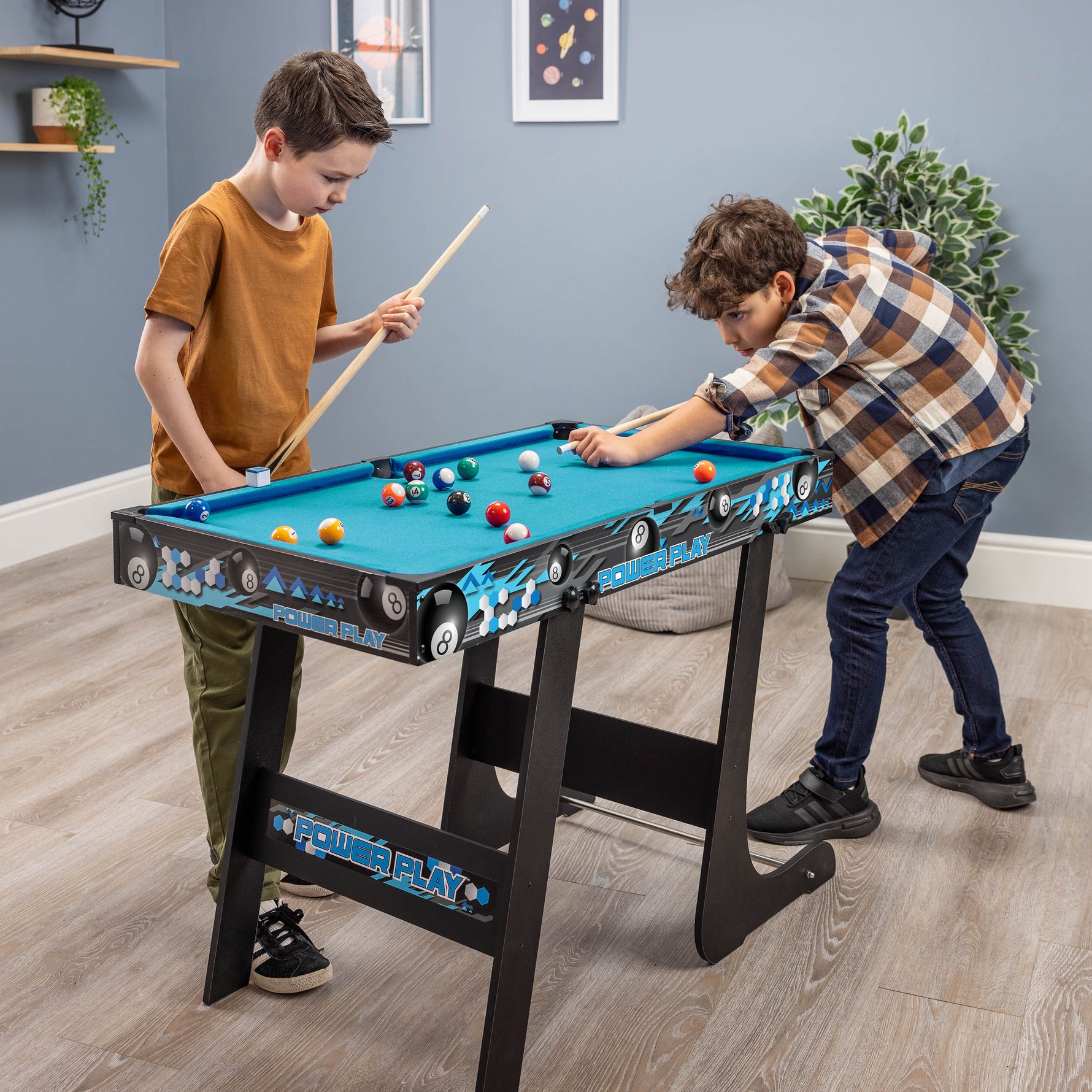 Powerplay 3ft Pool Game Table – Folding