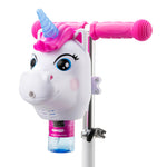 Xootz Unicorn Bubble Go Scooter – White