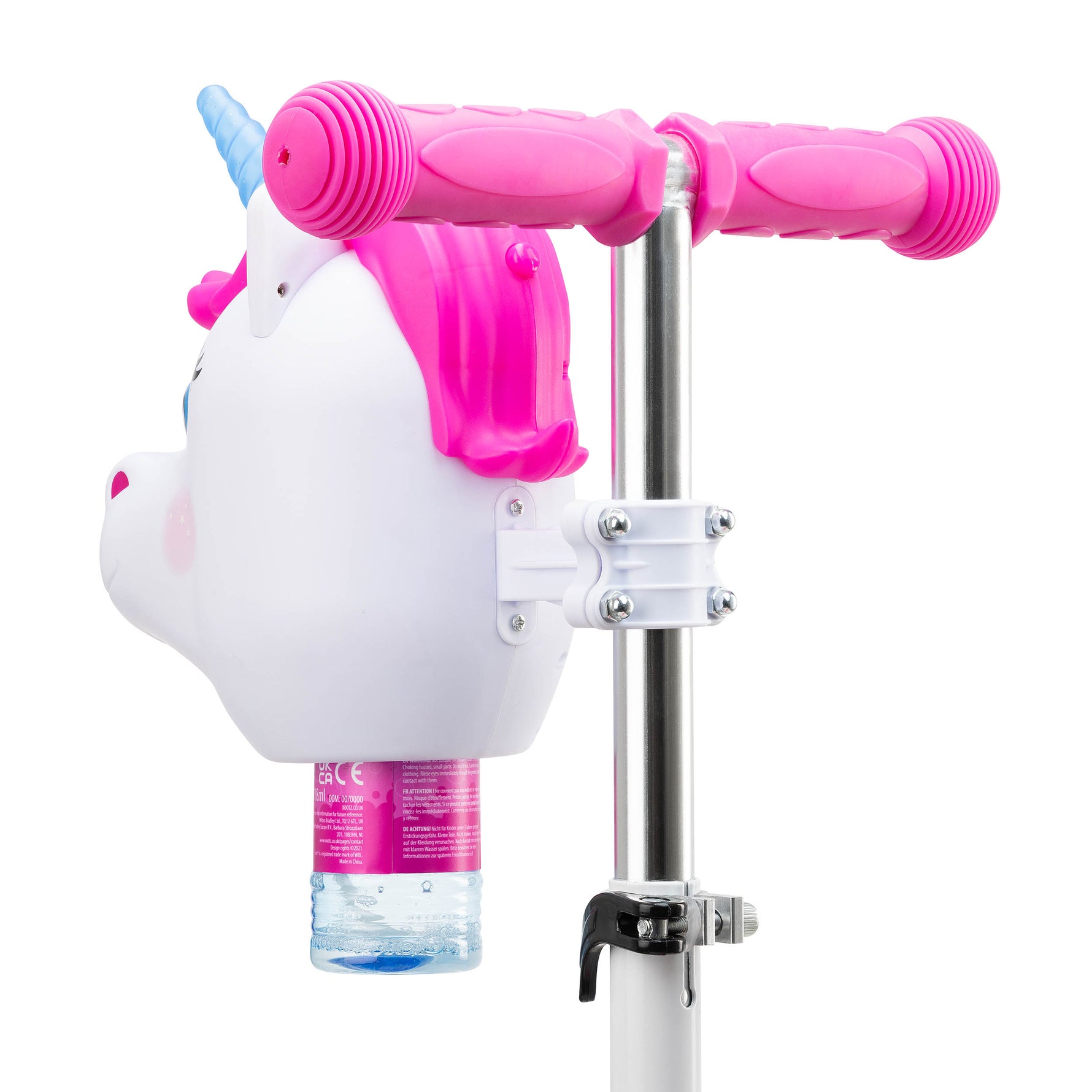 Xootz Unicorn Bubble Go Scooter – White