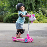 Xootz Unicorn Bubble Go Scooter – White