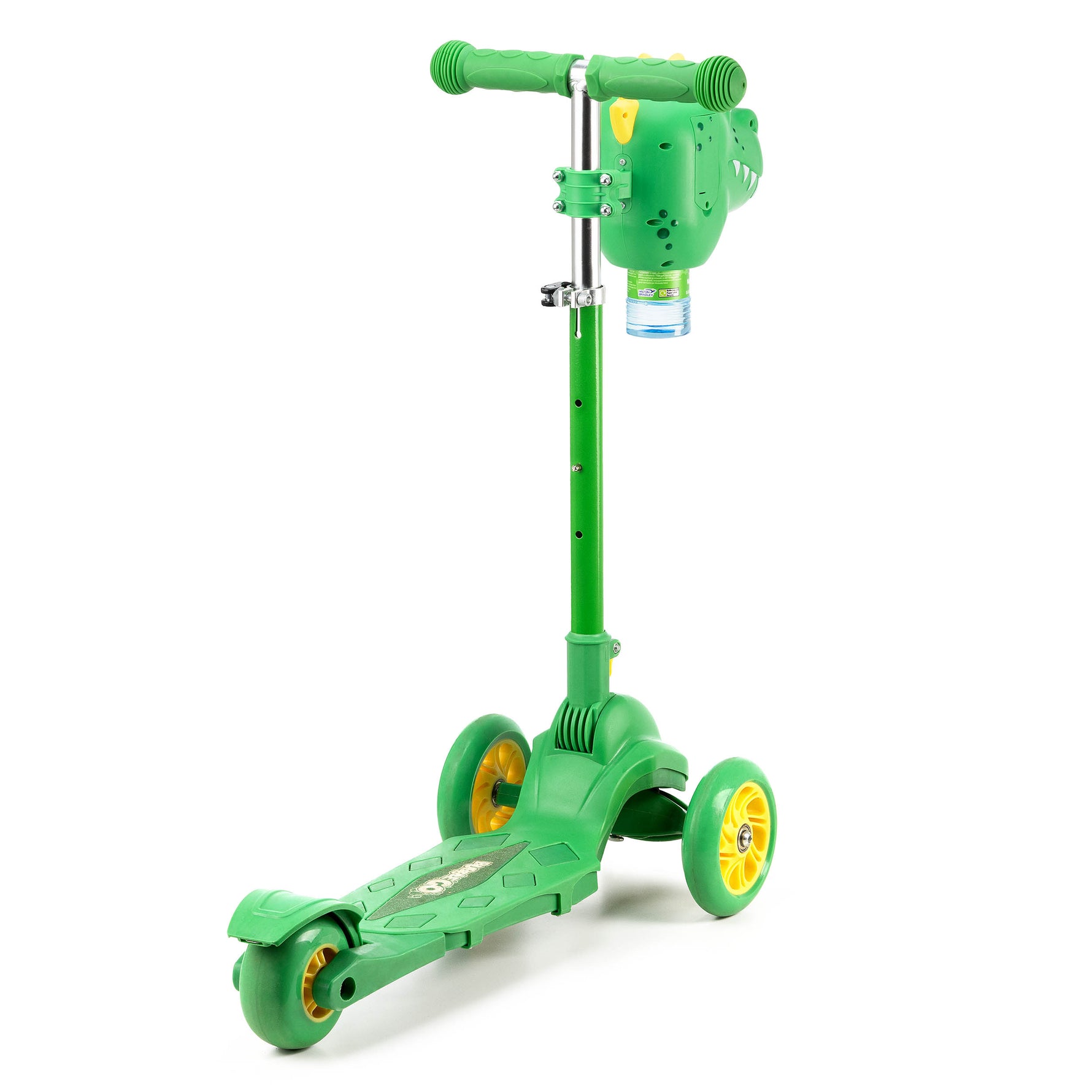 Xootz Dinosaur Bubble Go Scooter - Green