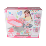 14" Baby Doll with Cradle & 13 Accessories – Interactive Sounds Baby Care Playset