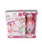 14" Baby Doll with Backpack & 16 Accessories – Imaginative Baby Care Playset