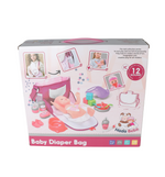 14" Baby Doll with Backpack & 16 Accessories – Imaginative Baby Care Playset