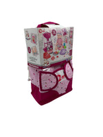 14" Baby Doll with Backpack & 17 Accessories – Lifelike Sounds Playset