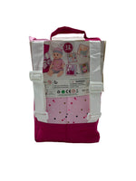14" Baby Doll with Backpack & 17 Accessories – Lifelike Sounds Playset